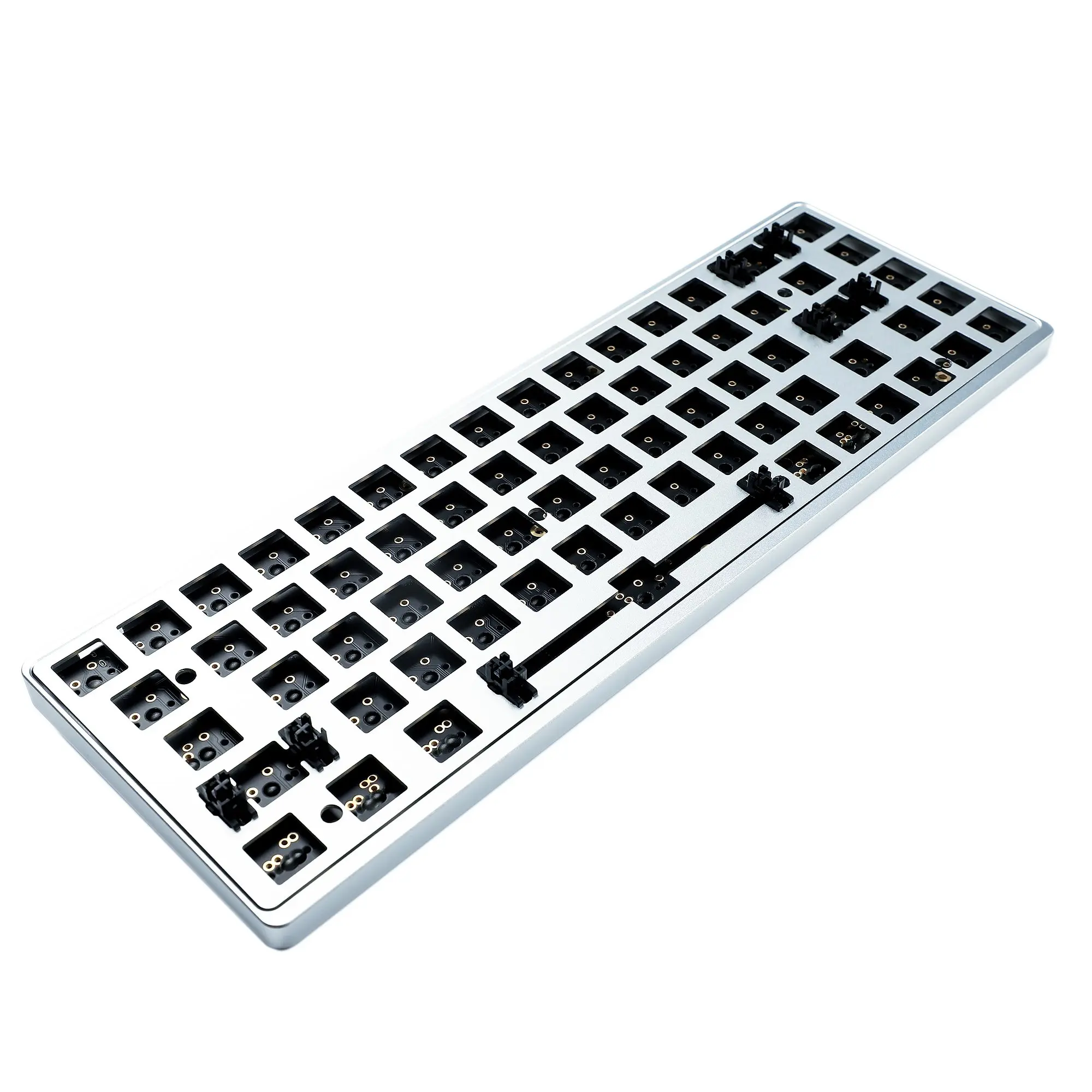 65% 68 PCB Plate Fully Programmable Underglow RGB PCB Aluminum Plates For ZJ68  YMD68 Tofu 68 Tofu65 ZJ68 Mechanical Keyboard