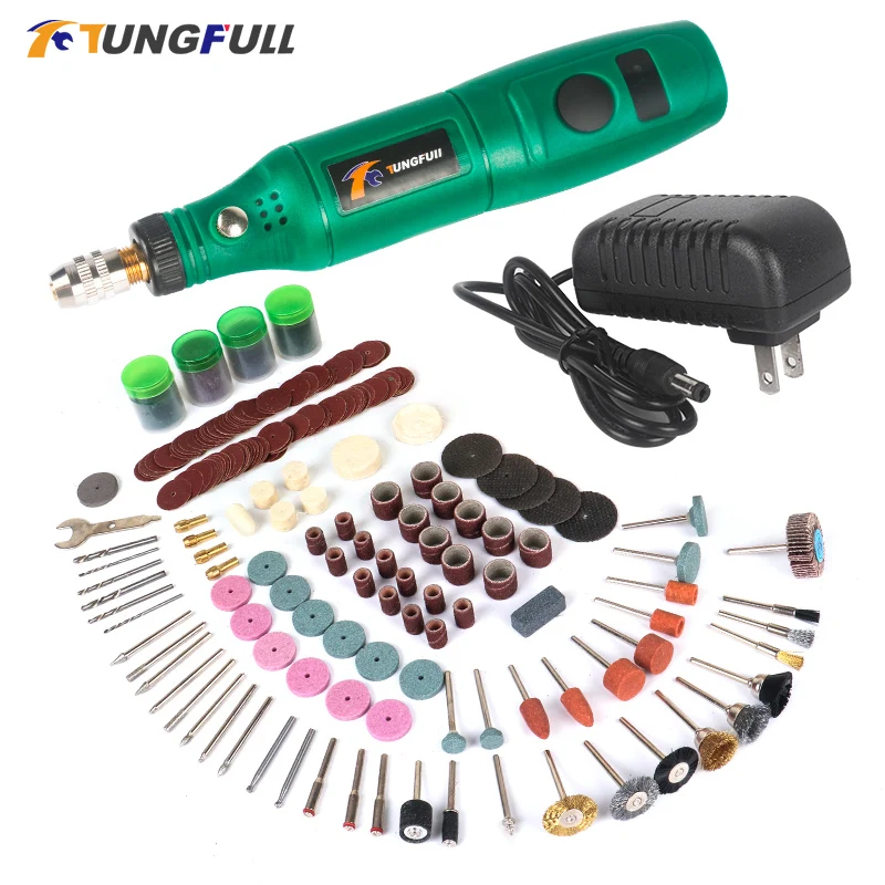 Tungfull 12v Borrovers And Engravers Drilling Machine Engraver Mini Rotary Tool Driller Micro Rectifies Kit Mini Drill Variable