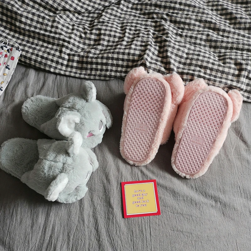 Koala Kawaii zapatillas infantiles de casa con felpa antideslizantes - imagen 2