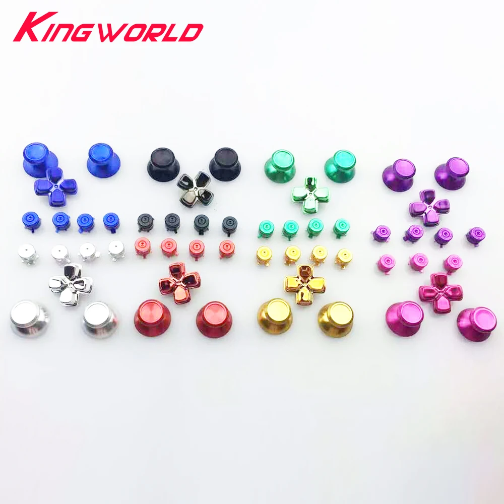 

50pcs Metal Keypad Key Analog Joystick Parts Pad Buttons for PS4 DualShock 4 Games Controller Gamepad Accessories