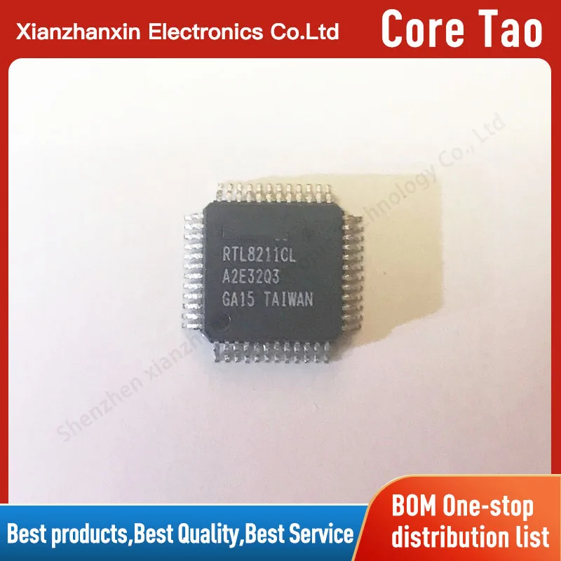 1pcs/lot RTL8211CL-VB-GR RTL8211CL QFP48 Ethernet controller chip IC in stock