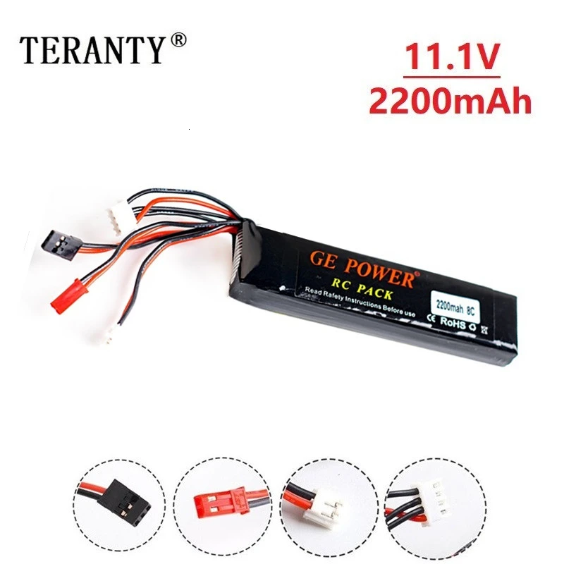 3S 11.1V 2200mAh 8C Li-Po Battery for Walkera DEVO 7 DEVO 10 DEVO12E F12E WFLY9 RadioLink AT9 AT10 Transmitter 11.1v Battery