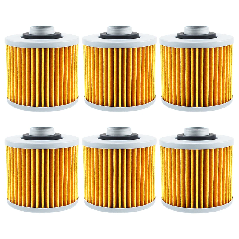 1/2/4pcs Motorcycle Oil Filter For Yamaha TDM 800 900 Grizzly YFM 600 Tenere XT 600 660 V-Star XVS 125 250 400 Dragstar 650 1100