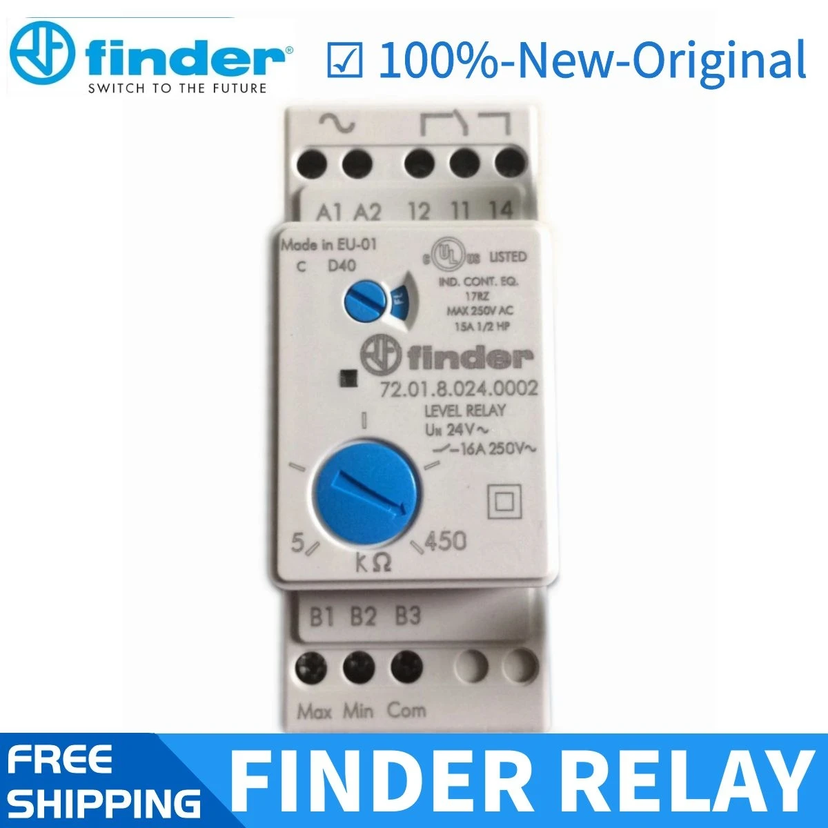 FINDER RELAY 72.01.8.024.0002 Level relay 100%-new-original relay