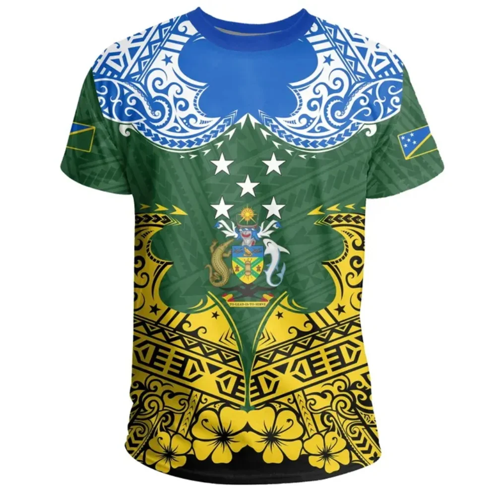 CLOOCL Solomon Islands T-shirt Melanesia Island Paradise 3D Print T Shirts Men Women Short Sleeve Tee Shirt Fashion Summer Tops