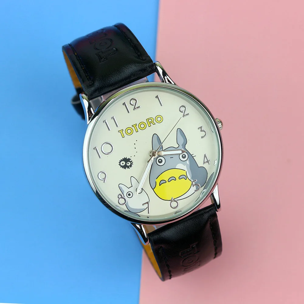 Fashion Cartoon Pattern Women Watches Lovers High Quality Leather Strap Women Watch Girls Wristwatch Clock relogio feminine