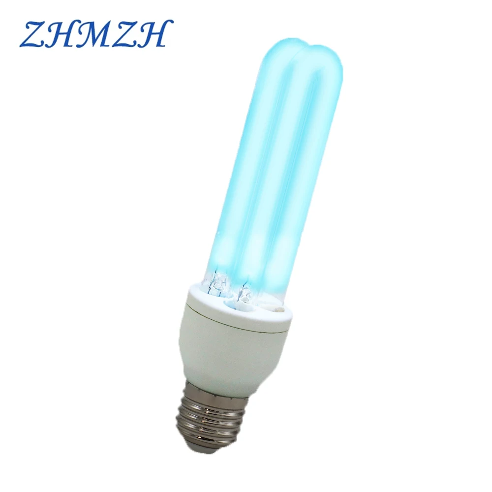 AC 220-240V High Ozone Ultraviolet Sterilizing Lamp Bulbs 15W UVC Disinfection Bulb Ultraviolet Germicidal Lamp E27 253.7nm