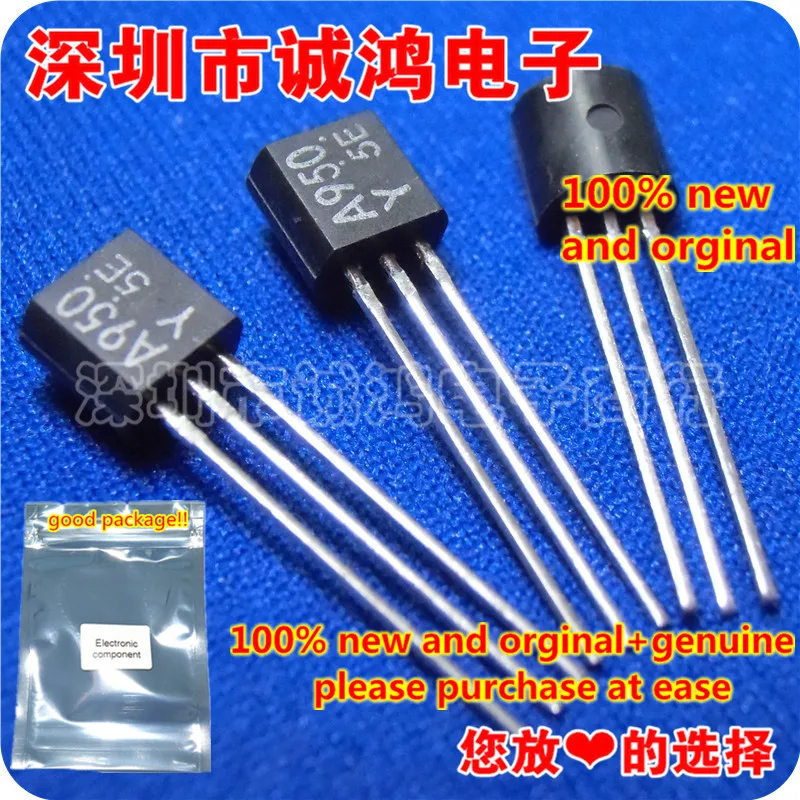 20pcs 100% new and orginal 2SA950-Y A950 TO-92 PNP Silicon Transistors in stock