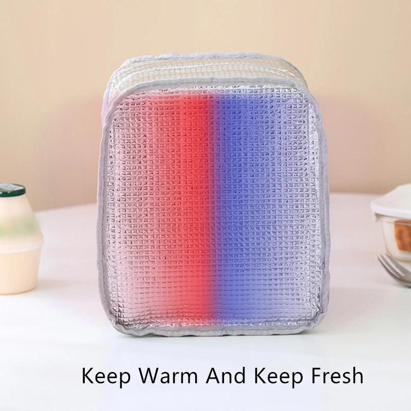 1PC New Children Portable Cartoon Lunch Bag Women's Thermal Bento Bags Oxford Cloth Food Handbags Large Capacity Organizer