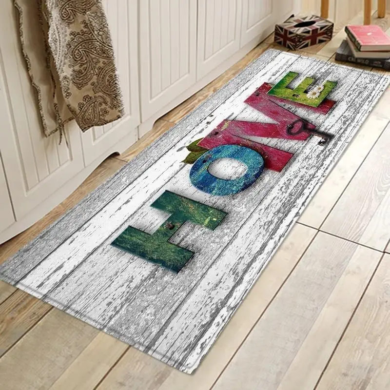 Door Entrance Mat Floor Mat Kitchen Carpet Long Non-Slip Floor Rug For Living Room Bedroom Welcome Home Door Mat In The Hallway