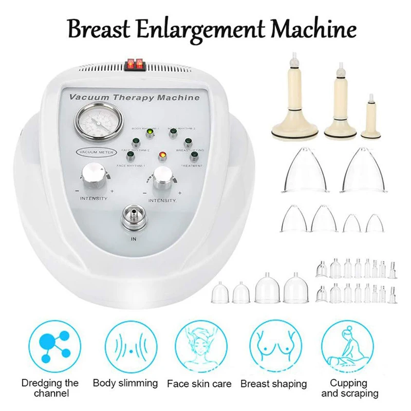 Vacuum Therapy Cellulite Cupping Machine For Guasha, Skin Tightening, Butt Lifting, Breast Enlargement Dropshipping