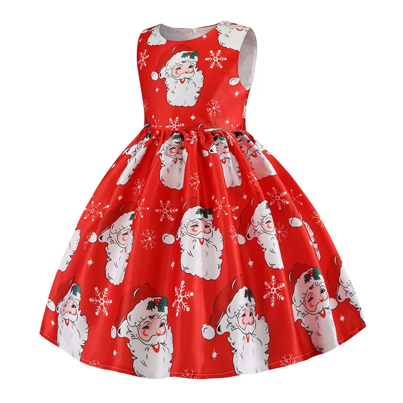 christmas dress for 10 year old girl Odeerbi Girls Christmas Dress with Jacket Set Toddler Girls Clothes Velvet Dress Christmas Padded Warm Jacket + Velvet Camisole Dress Padded Winter