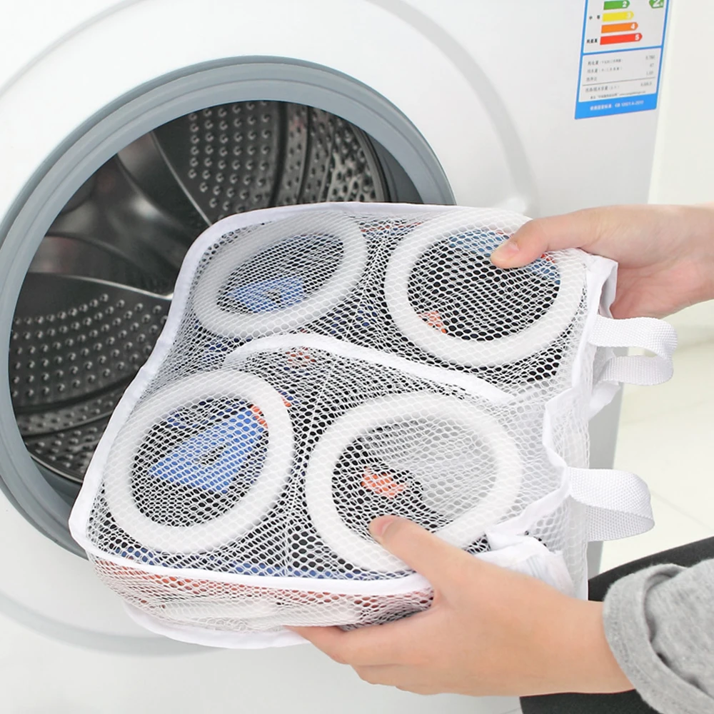 Protective Organizer Washing Bags Shoes Airing Dry Tool for Shoes Underwear Bra Mesh Laundry Bag Portable