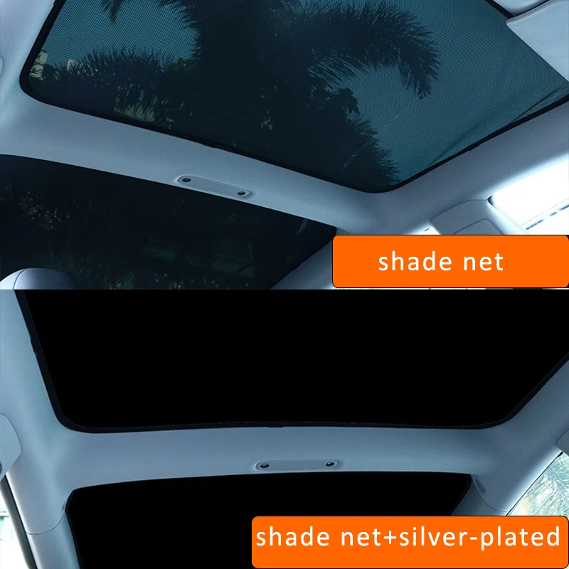 

Model3 Sunshade Car Sun Visor Rear Front For Tesla Model 3 Accessories Car Shade net Roof Skylight Shades Protector Model Three