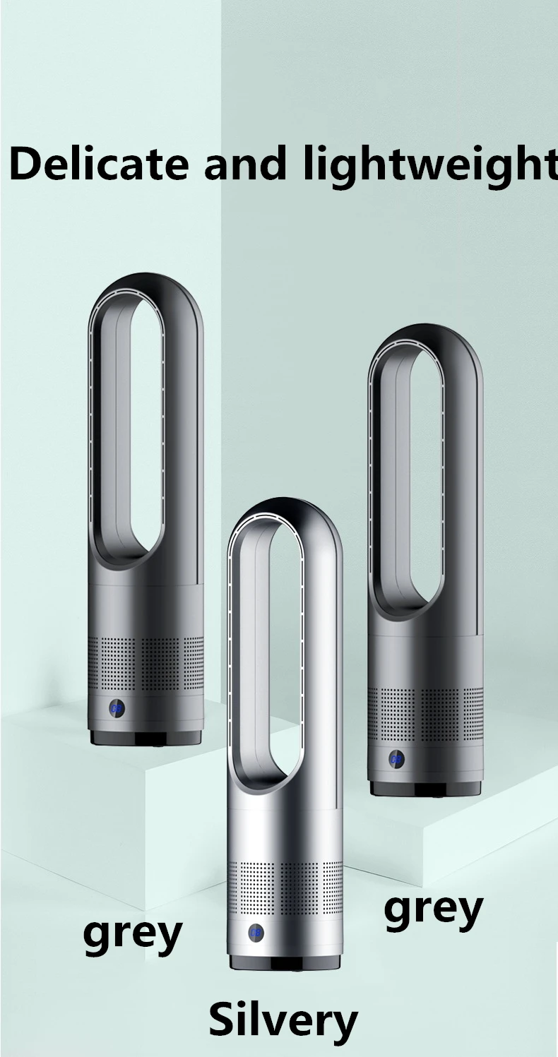SUSWEETLIFE 18-Zoll-Elektroventilator ohne Flügel, Tischventilator, Reinigungsventilator, leises Design, Windregulierung mit acht Gängen, 110 V, 220 V – Detail 4