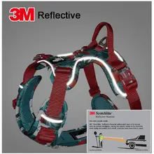 Reflective Camouflage Nylon Dog Harness #5
