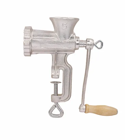 High Quality Handle operating meat mincer hand crank meat grinder LFGB