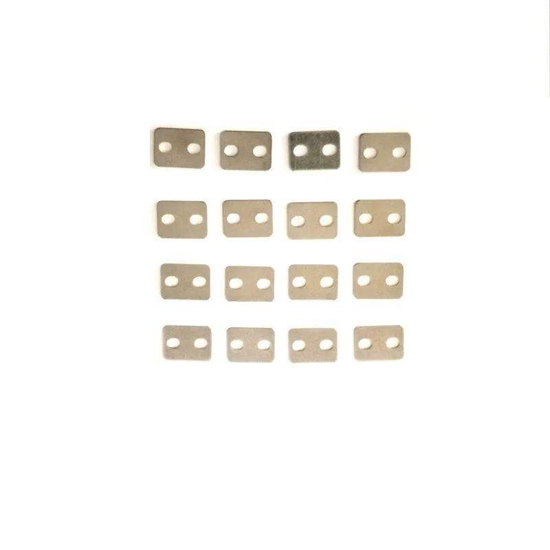 16PCS 15mm contatti batteria passo schede connettore barra Bus spessore 1.5mm per pacchi al litio fai da te 12V 24V 36V 48V 60V LiFepo4