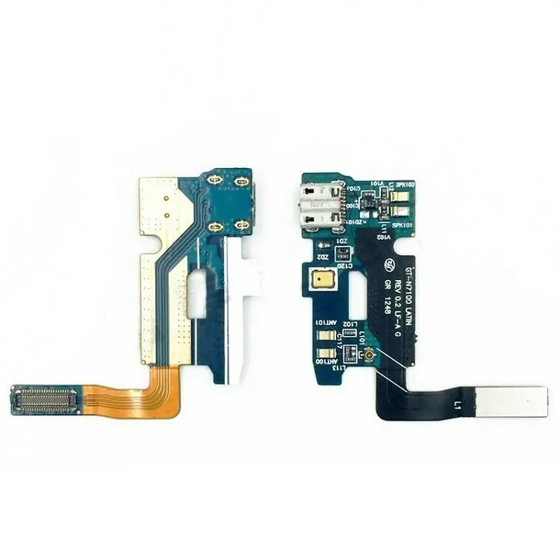 

New Charge Charging Port Micro USB Port Dock Connector Flex Cable for Samsung Galaxy Note 2 N7100 N7108 mobile phone