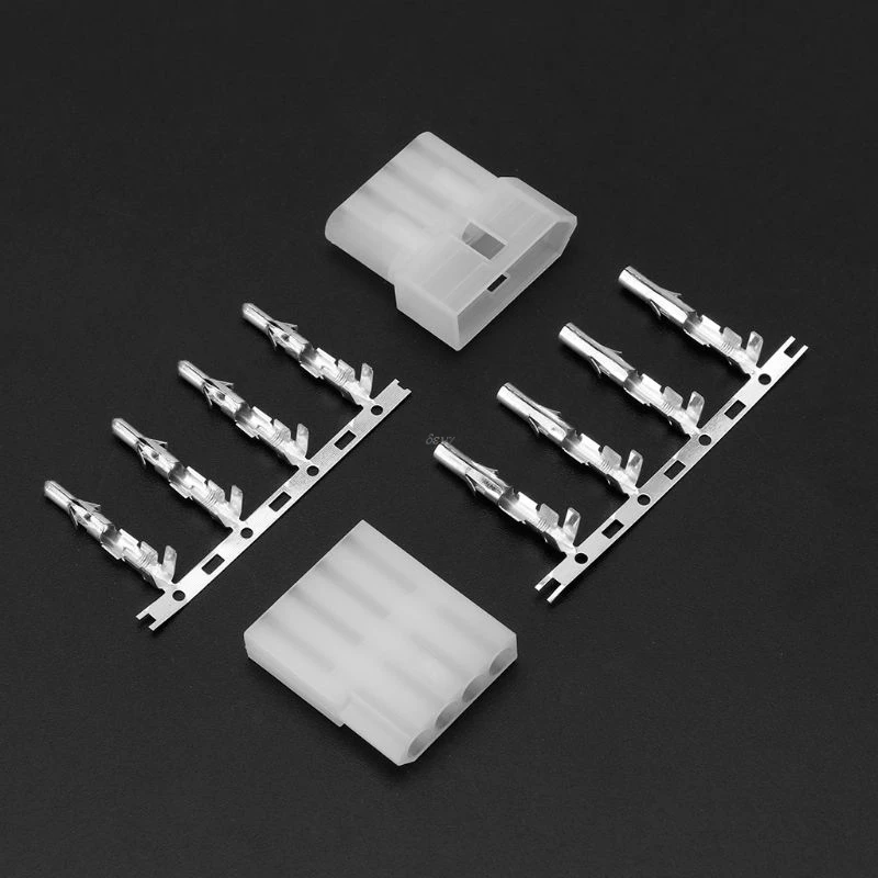 Antenna Tuner Connector 4 Pin Plug Male Female for ICOM AT-120 Radio Diy Kit