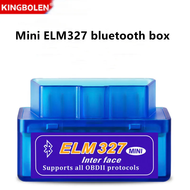 

MINI Bluetooth MINI ELM327 Bluetooth OBD2 vehicle detector foreign trade English version 2.1