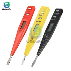 New Digital 12V-250V DC AC Voltage Detectors Non-Contact Tester Pen Tester Meter Volt Electric Test AC/DC Voltage Sensor