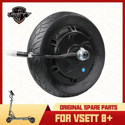 Original 8 Inch Motor With Solid Tire and Drum Brake Only for VSETT 8+ VSETT8PLUS Electric Scooter 48V 600W 200×60mm Front Rear