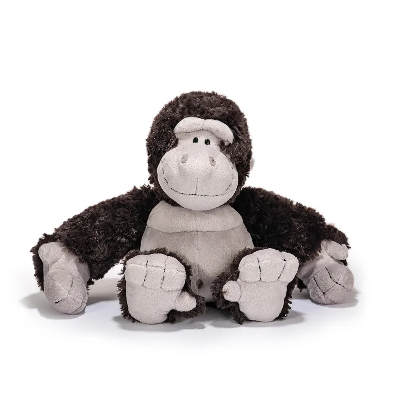 35CM morbidi animali di peluche simpatico gorilla peluche bambole di peluche per bambini regalo giocattolo di compleanno