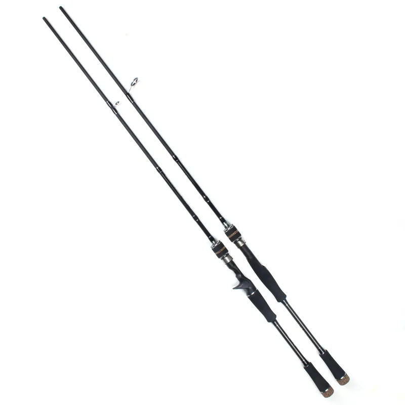 MH/H Carbon Straight Handle Double Rod Slightly Super Hard Solid Wheel Base AndMateria durable mater Casting Rod Sea Fishing Rod