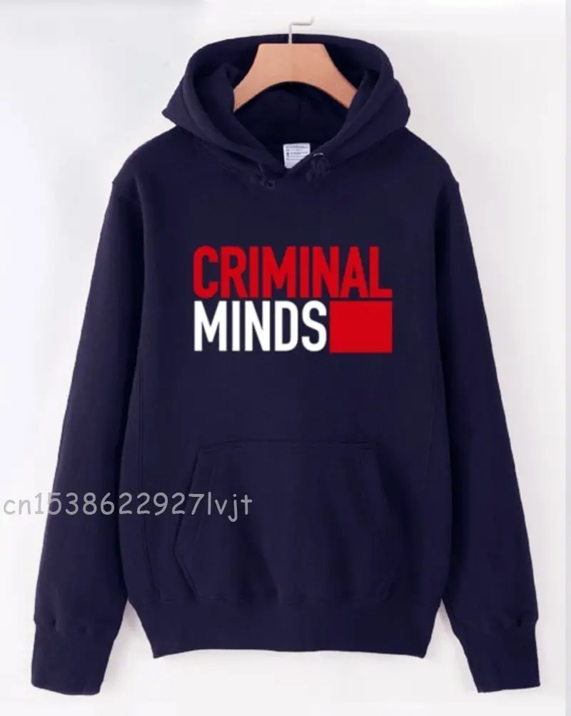 boys man male hoodie Sweatshirt criminal minds Autumn Winter fleece Hoodies couple Clothes