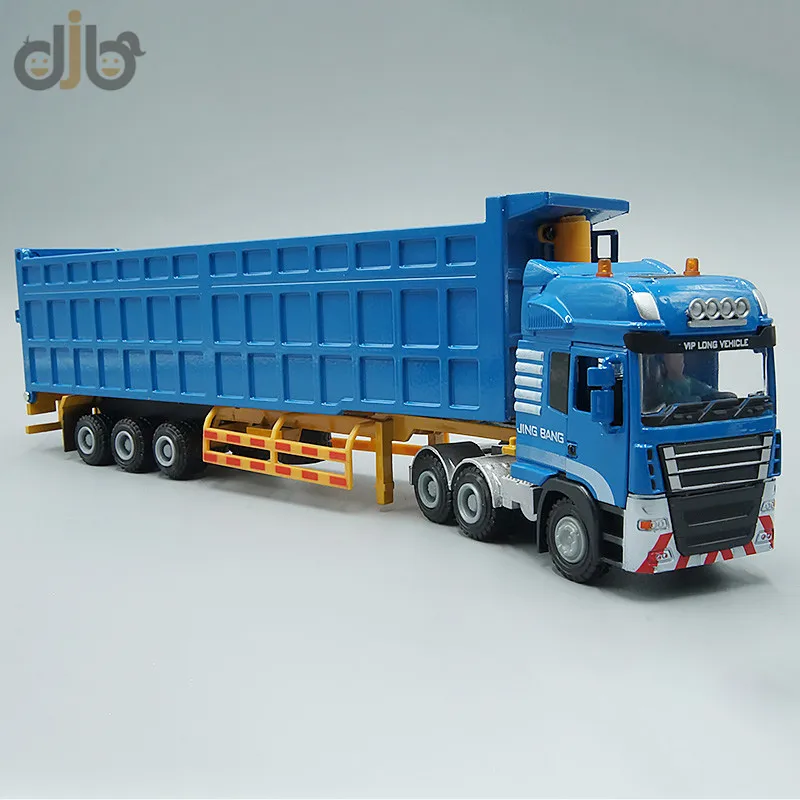 1:55 Diecast Metal Model Toy Dump Truck Tipper For Collection