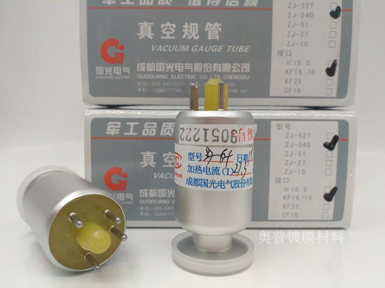 ZJ-52T.ZJ-54D.ZJ-10.ZJ-27 di ionizzazione del calibro di vuoto ZJ-51 del calibro di vuoto
