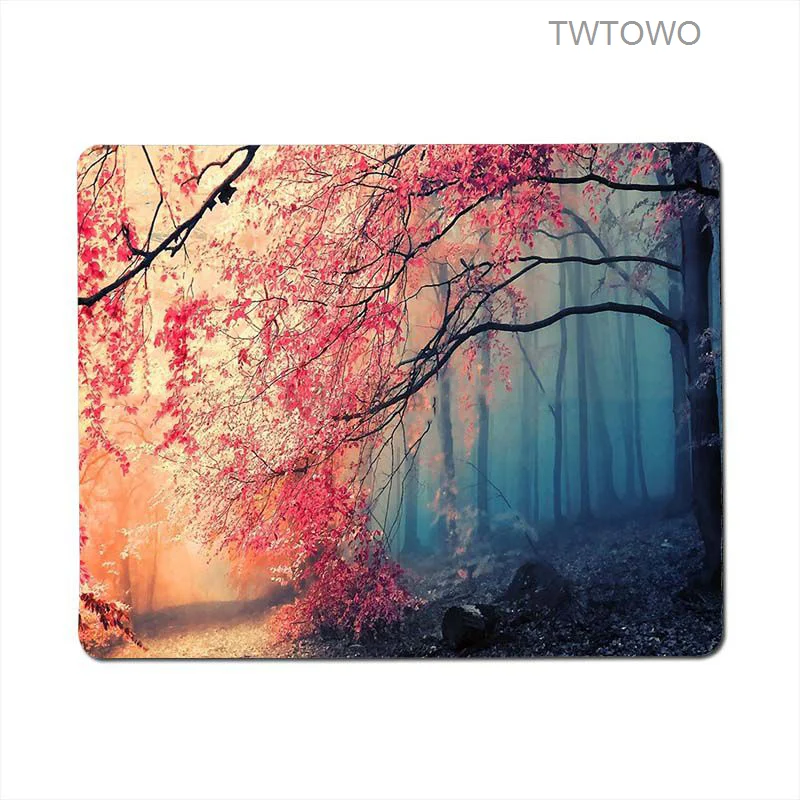 

mousepad beautiful scenery gamer speed mice retail mouse pads Free shipping durable non-slip small size mouse pad hot sale