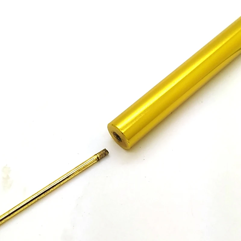 35g 32cm Gold Color Cylinder Shape Metal Pendulum length Clock Accessory DIY Clock Kits
