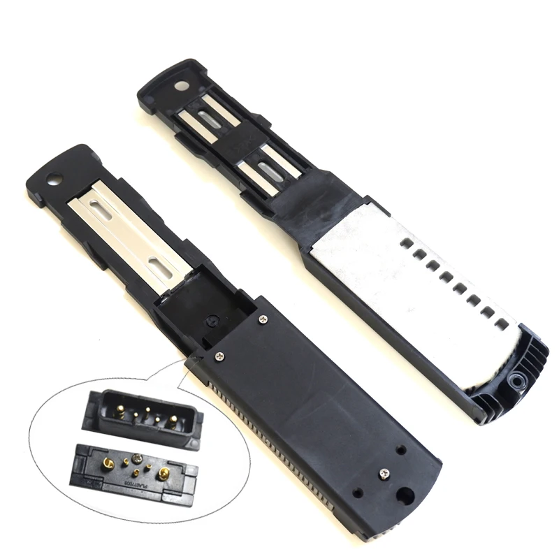 E-bike أجزاء بطارية ليثيوم قاعدة الحال بالنسبة 36 فولت/48 فولت Hailong ، مع 4 دبابيس التوصيل أو 5 دبابيس التوصيل