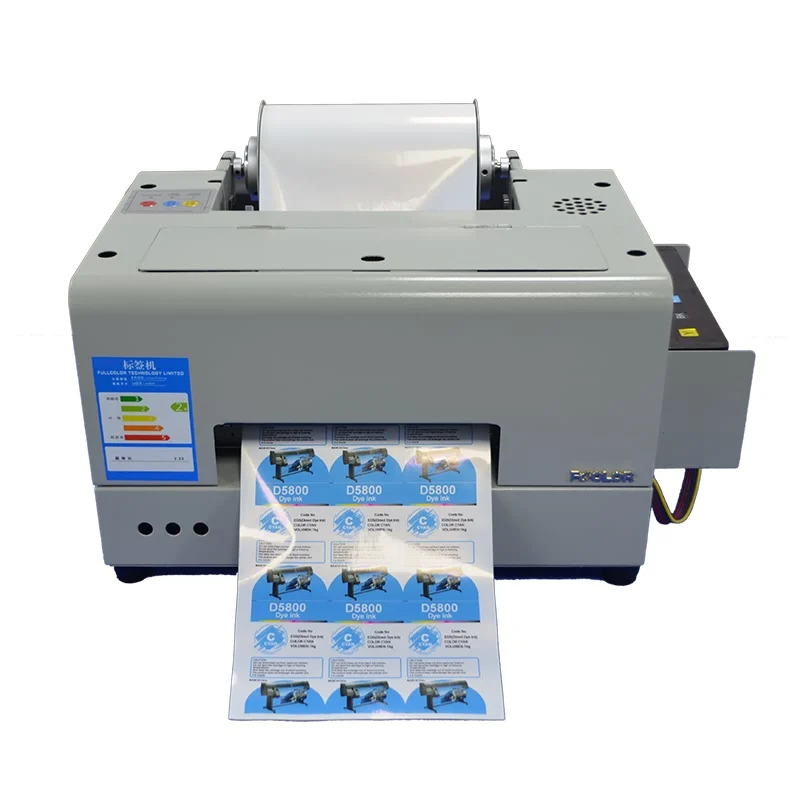 Label Printer A4 Desktop Color Adhesive Sticker Printing Machine PP PET Label Maker Printer