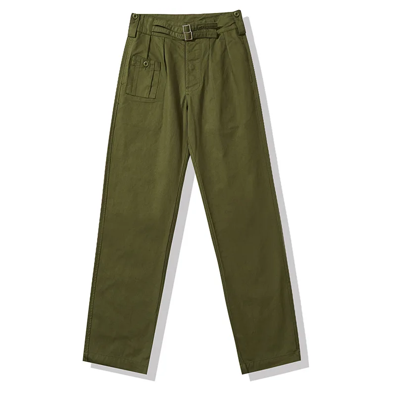 Men's Casual Pants, Outdoor Trekking, Labor Cargo, Hiking, Travel Training, Climbing Bermuda, British War Trousers, American War