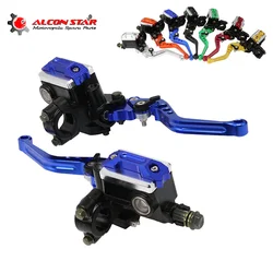 Alconstar- Brake Clutch Pump Master Cylinder Motorcycle lever Handlebar Hydraulic clutch 22mm for Honda For Yamaha For Kawasaki