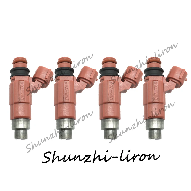 4pcs Fuel Injector Nozzle For Mitsubishi Mazda E220 2.2L L4 1992-2002 FENP-13-250 INP-784 FENP 13 250 INP 784 Replacement