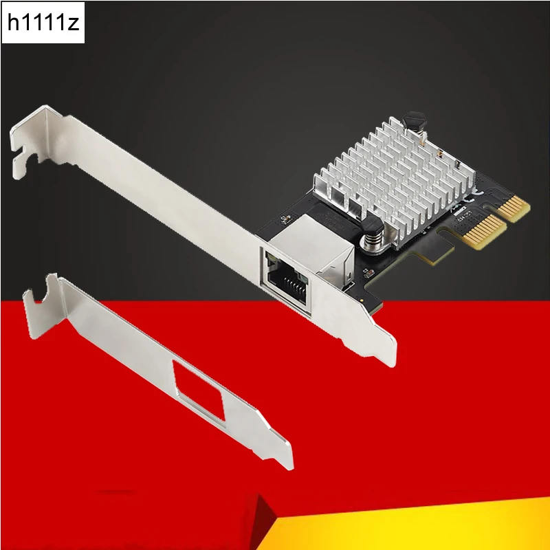 Tarjeta de red PCI Express de 2,5 Gb, adaptador de red RJ45 de 100/1000M/2500M, PCIe, 2,5G, Gigabit, tarjeta de red Etherent para Chips Intel I225