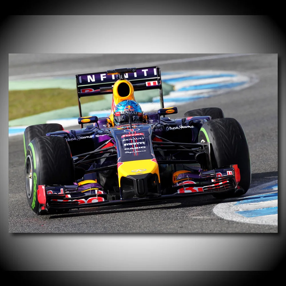 

Formula One F1 Racing Cars Sport Picture Canvas Painting Wall Art Posters and Prints Modern Home Decorations