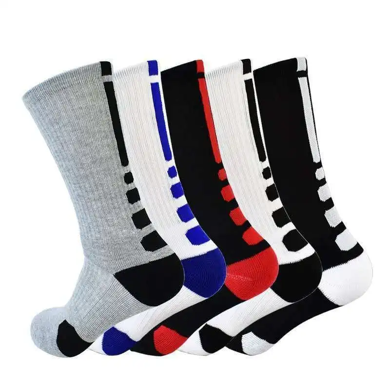 Women Fitness Running Bike Cycling Hiking White Black Sport Socks Outdoor Basketball Football Soccer Compression Sock Calcetines