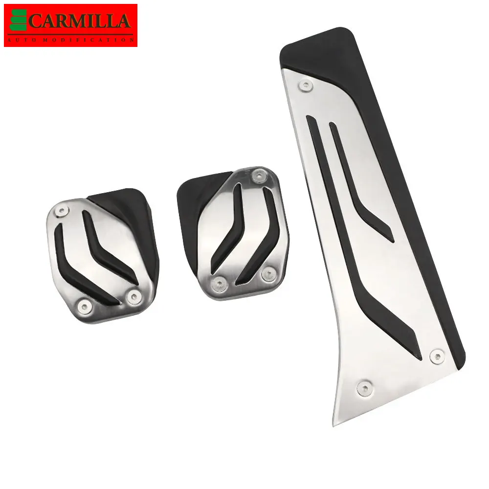 Car Pedals for BMW X1 X2 F48 F39 F45 F46 F40 LHD Foot Rest Pedal Pad Cover 216i 218i 220i 216d 218d 220d Active Gran Tourer