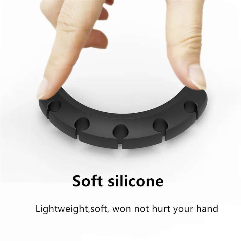 USB Cable Organizer Silicone Winder USB Charging Cable Organizer Holder For Mouse Keyboard Headphone Wire Organizer Clips Cord