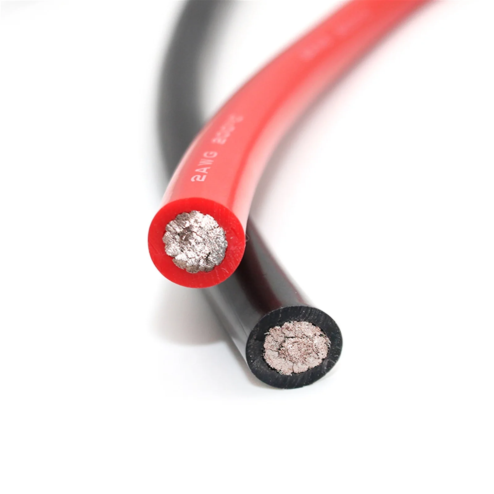 

10 Meters Soft High Temperature Resistant Silicone Wire Red And Black, 10AWG 12AWG 13 14AWG 16AWG 18AWG, High Quality Silicone