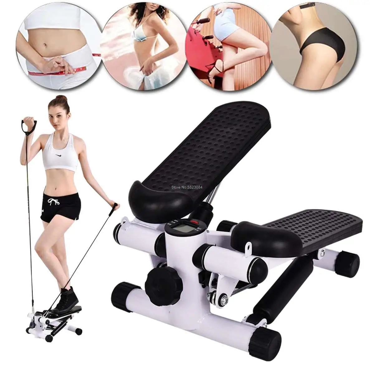 Steppers Running Machines Sports Multi-functional Mini Treadmills Equipped Quiet Home Lose Weight Pedal Fitness Equipment