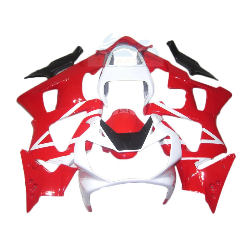 

High Quality Injection Bodyworks Fairing kits for Honda CBR900RR CBR929RR 2000 2001 red white set CBR 929 RR 00 01 RM30