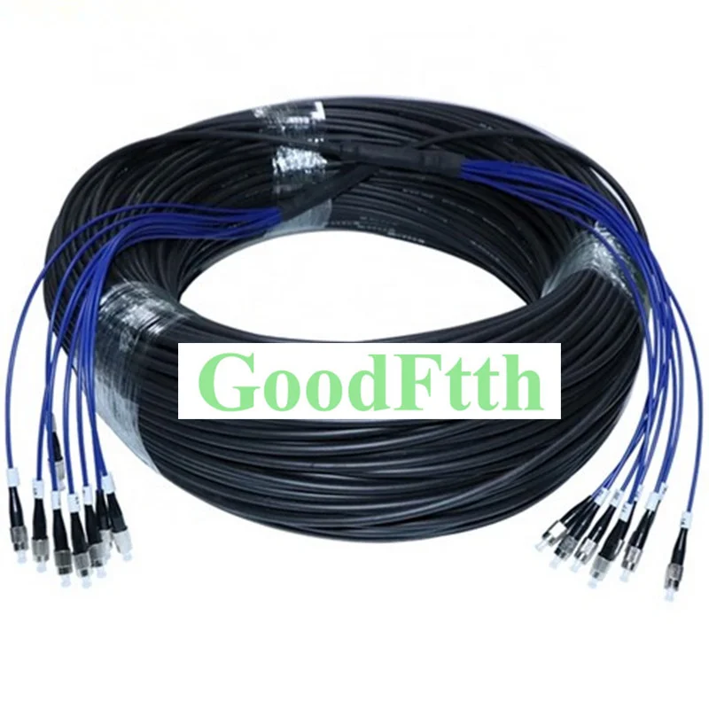 

Tactical Field Armoured armored Patch Cord FC-FC UPC SM 8 Cores TPU GoodFtth 100m 150m 200m 250m 300m 350m 400m 450m 500m