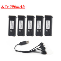 Original Drone Battery for E58 JY019 S168 RC Quadcopter Spare Parts 3.7V 500mAH Lipo Battery For Folding 4-axis UAV D30