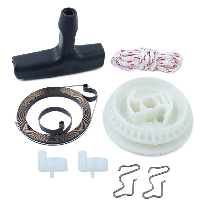 Imagem -06 - Recoil Puxar Starter Primavera Polia Lidar com Aperto Corda Kit para Stihl Ms180 Ms170 Ms210 Ms230 Ms250 021 023 025 017 018 Serras de Corrente
